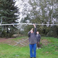 Antennenbau II am 03.10.2009